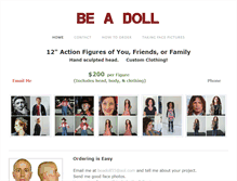 Tablet Screenshot of be-a-doll.com